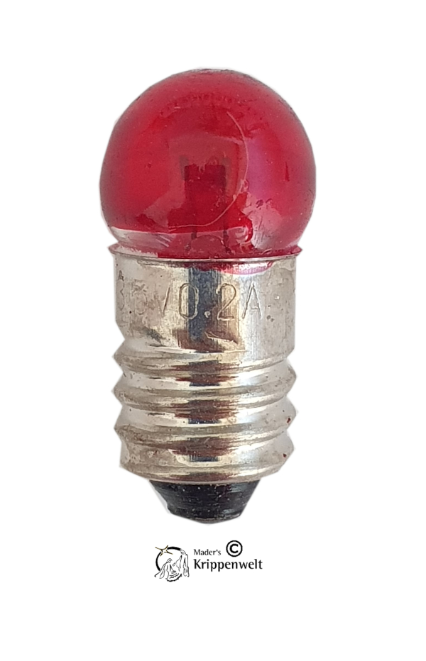 LED Schraubbirne 4,5V E10 Birnchen Krippenbeleuchtung
