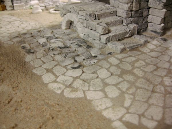 Krippenzubehör Krippenbau Ruinen Bruchsteine 166 St Mauer in neuem Format 